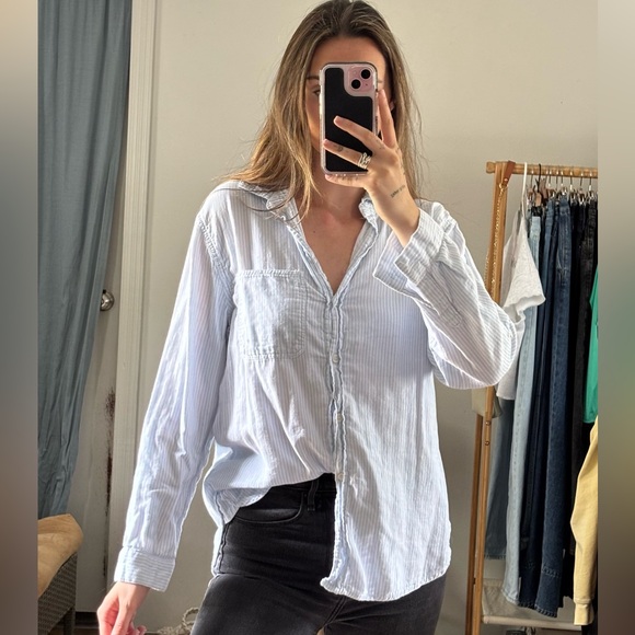 Stoosh Tops - Stoosh Cotton Button Down